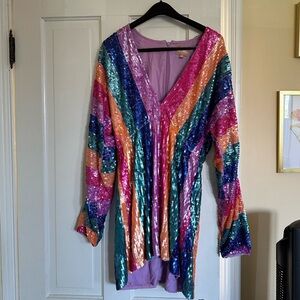 Show Me Your Mumu Sparkle Dress. Size XL. Only worn once- no longer fits.